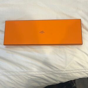 Brand New, Never Worn, Tag On. HERMES Red & Blue Men's Tie